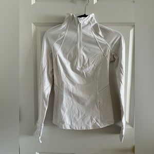 Lululemon half zip size 2 white